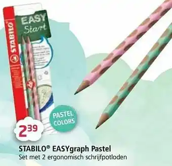 Vavantas Stabilo easygraph pastel aanbieding