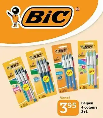 Balpen 4 colours