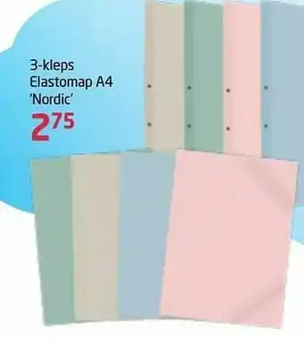 Vavantas 3-kleps elastomap a4 nordic aanbieding