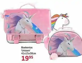 Boekentas unicorn