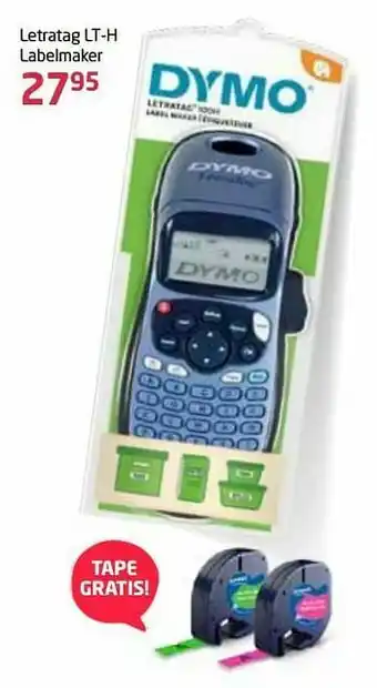 Dymo letratag lt-h labelmaker