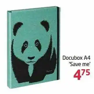 Vavantas Docubox a4 save me aanbieding