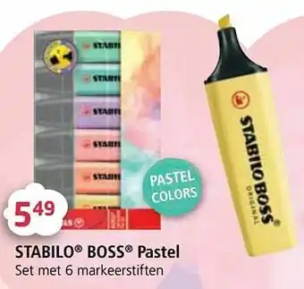 Stabilo boss pastel