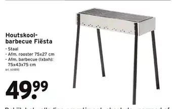 Houtskool barbecue Fiësta