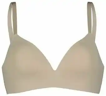 HEMA HEMA T-shirt Bh Zonder Beugel Recycled/micro Beige (beige) aanbieding