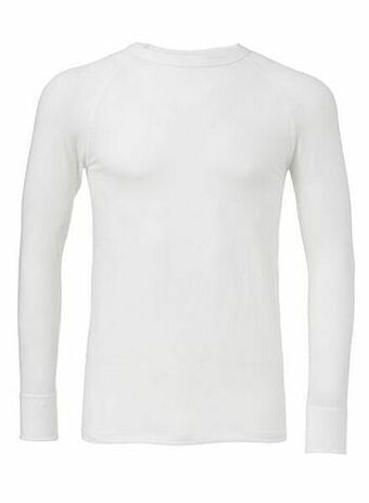 HEMA HEMA Heren Thermo T-shirt Wit (wit) aanbieding