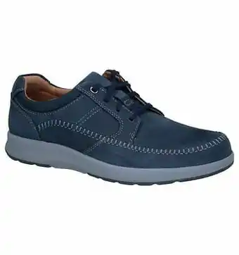 Torfs Clarks Un Trail Apron Blauwe Veterschoenen aanbieding