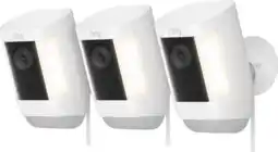 Coolblue Ring spotlight cam pro - plug in - wit - 3-pack aanbieding