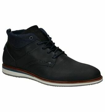 Torfs Bullboxer Blauwe Geklede Hoge Schoenen aanbieding