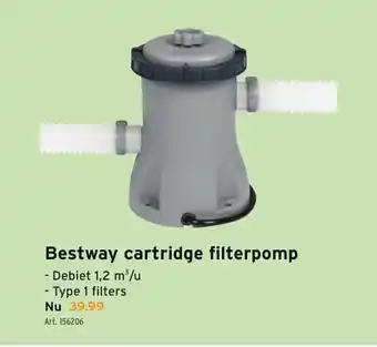 GAMMA Bestway cartridge filterpomp aanbieding