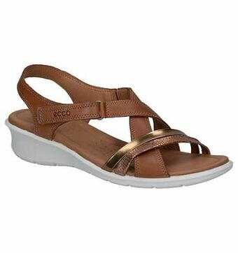 Torfs ECCO Felicia Cognac Sandalen aanbieding