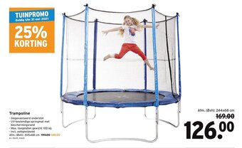 GAMMA Trampoline aanbieding