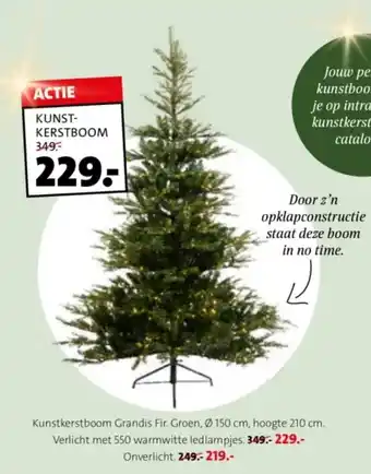 Intratuin KUNSTKERSTBOOM aanbieding