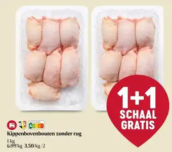 Delhaize Kippenbovenbouten zonder rug aanbieding