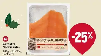 Delhaize Gerookte noorse zalm aanbieding