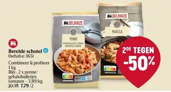 Delhaize Bereide schotel aanbieding