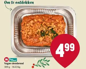 Delhaize Vegan vleesbrood aanbieding