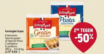 Delhaize Geraspte kaas aanbieding