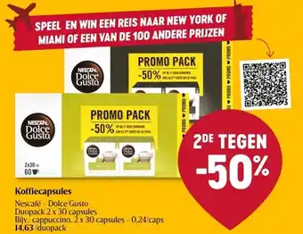 Delhaize Koffiecapsules aanbieding