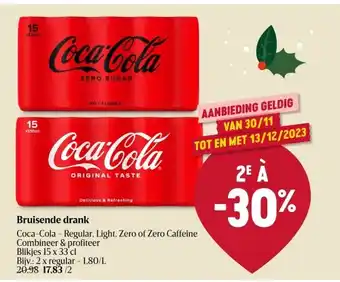 Delhaize Bruisende drank aanbieding