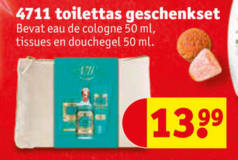 Kruidvat 4711 toilettas geschenkset aanbieding