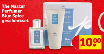 Kruidvat The Master Perfumer Blue Spice geschenkset aanbieding
