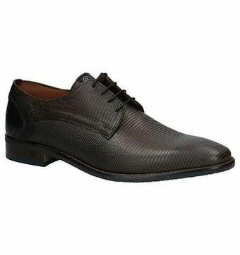 Ambiorix Dario Bruine Geklede Veterschoenen