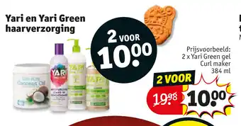 Kruidvat Yari en Yari Green haarverzorging aanbieding