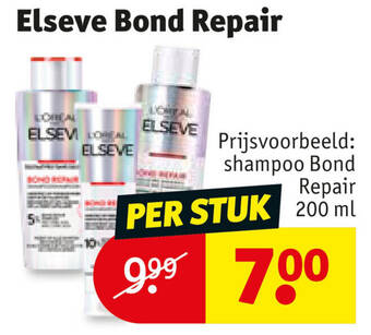 Kruidvat Elseve Bond Repair shampoo Bond Repair 200mL aanbieding