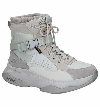 Skechers On-The-Go Ecru Boots promotie bij Torfs