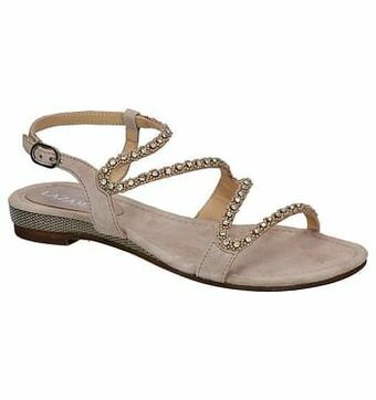 Torfs Lazamani Beige Sandalen aanbieding