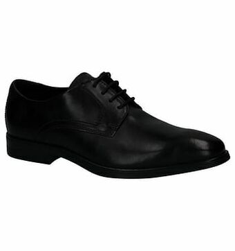 Torfs ECCO Melbourne Zwarte Veterschoenen aanbieding