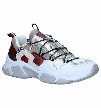 Torfs Tommy Hilfiger Chunky Zilveren Sneakers aanbieding