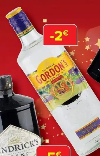 Carrefour Gin gordon’s aanbieding