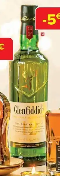 Carrefour Whisky glenfi ddich aanbieding