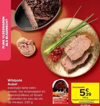 Carrefour Wildpaté aubel aanbieding