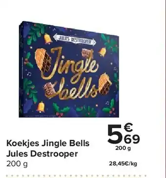 Carrefour Koekjes jingle bells jules destrooper aanbieding