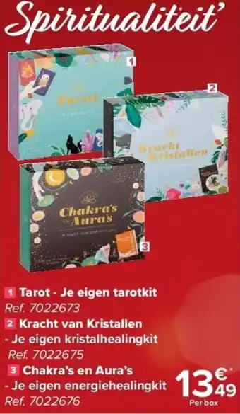 Carrefour Tarot - je eigen tarotkit aanbieding