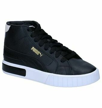 Torfs Puma Cali Star Mid Zwarte Hoge Sneakers aanbieding