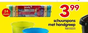 Yess Schuurspons met handgreep aanbieding
