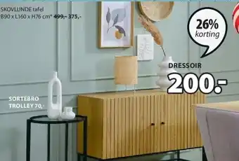 Jysk Dressoir aanbieding