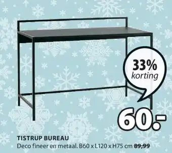 Jysk Tistrup bureau aanbieding