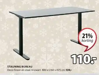 Jysk Stauning bureau aanbieding