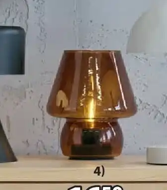 Jysk Holger lamp op batterijen aanbieding