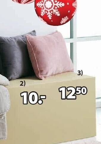 Jysk Hornfiol sierkussen aanbieding