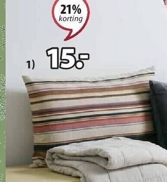 Jysk Bergmynte sierkussen aanbieding