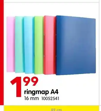 Yess Ringmap a4 aanbieding
