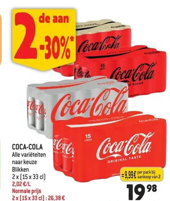 Smatch Coca-cola aanbieding