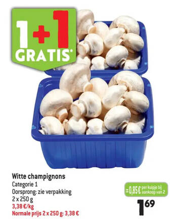 Smatch Witte champignons aanbieding