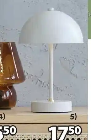 Jysk Kent lamp op batterijen aanbieding